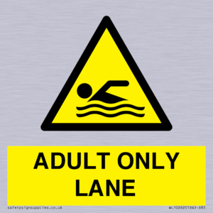 ADULT ONLY LANE